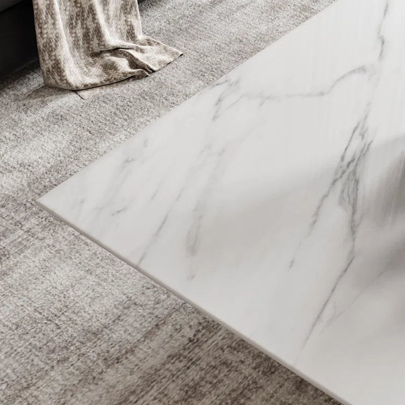 Povision Modern White Coffee Table