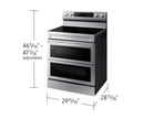 Samsung 6.3 cu. ft. Smart Freestanding Electric Range with Flex Duo