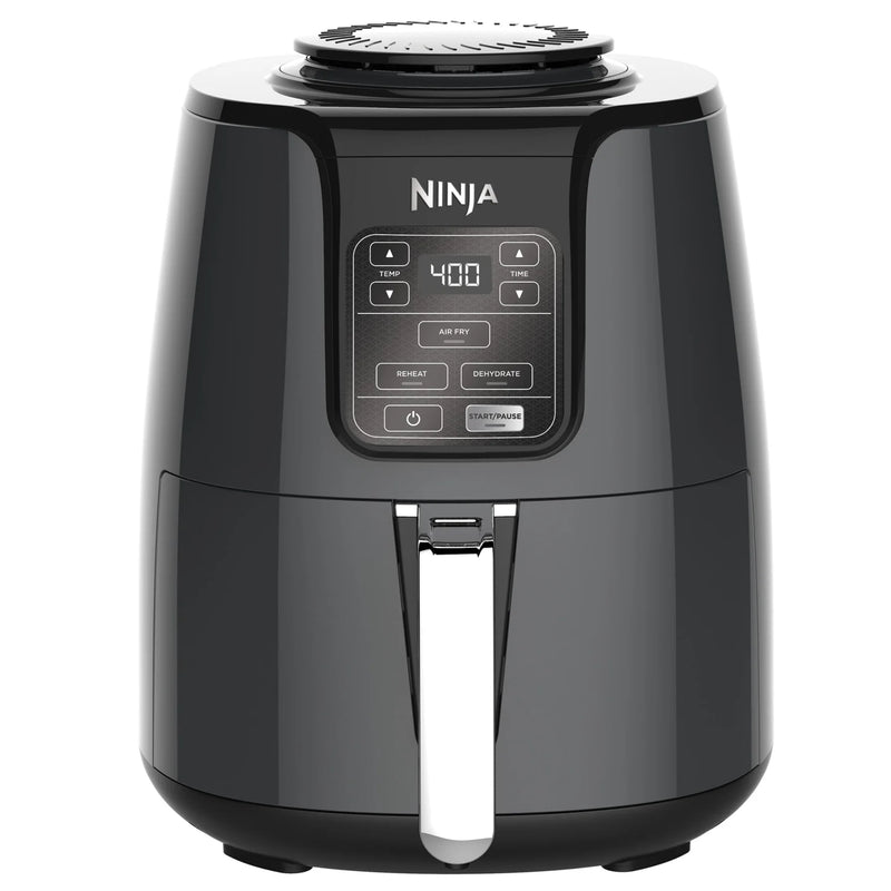 Ninja 4 Qt Air Fryer, Nonstick Basket with Crisper Plate, 1550 Watts, Black