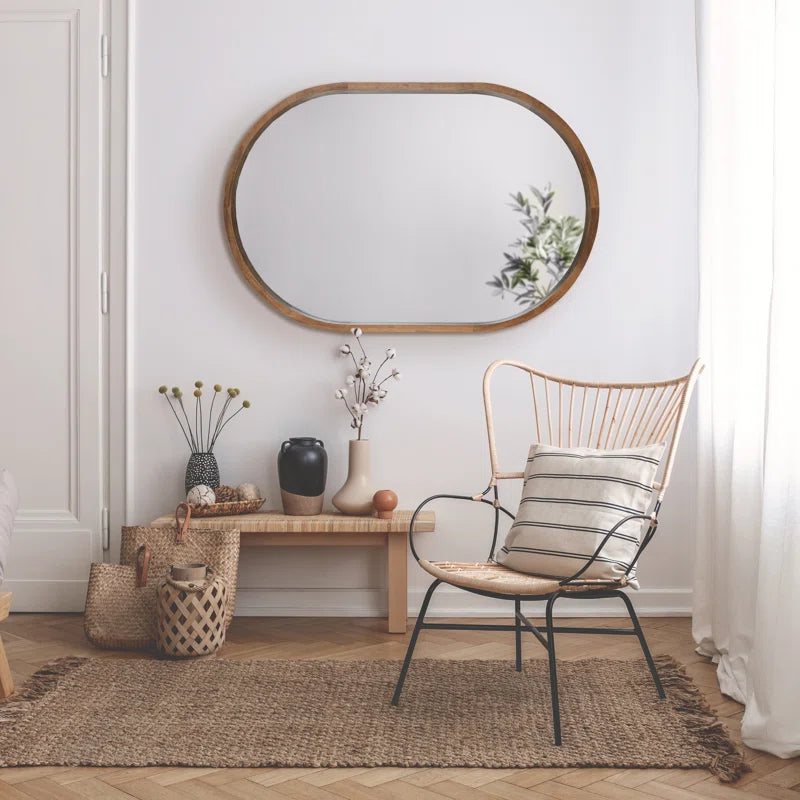 Lulu and Georgia Idris Oval Mirror