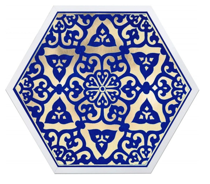 Hexagon Moroccan Tile Designs by Natural Curiosities No.4