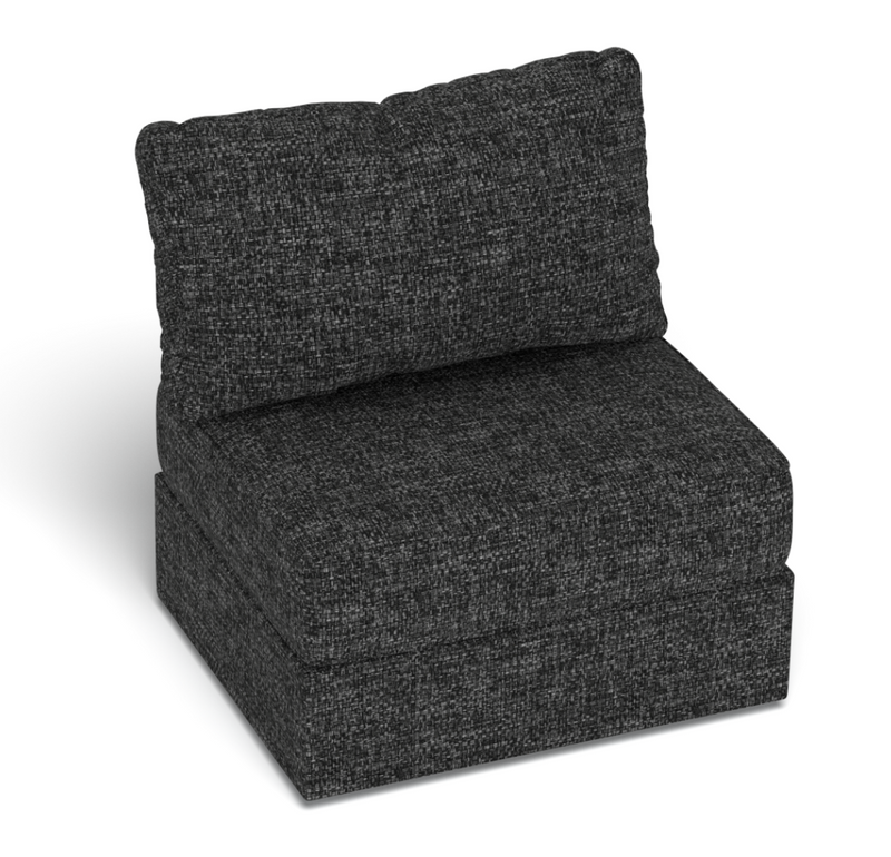 LoveSac Seat Cover Set in Carbon Crossweave -Covers ONLY