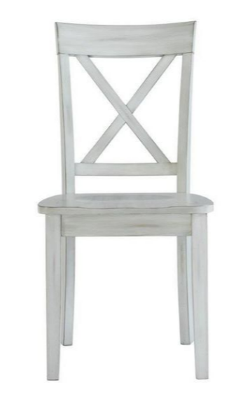 Boraam Jamestown Dining Chair Set of 2 In Antique White