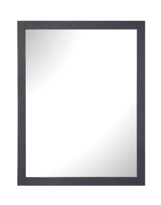 Ove Decors Lakeview Mirror in Dark Charcoal