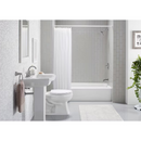 KOHLER Villager 30.25"x 60" White Cast iron Rectangular Alcove Soaking bathtub