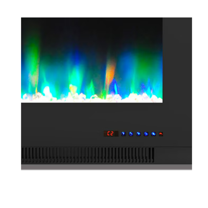 Cambridge 50" Fan-forced Wall-mount Electric Fireplace with Remote Control
