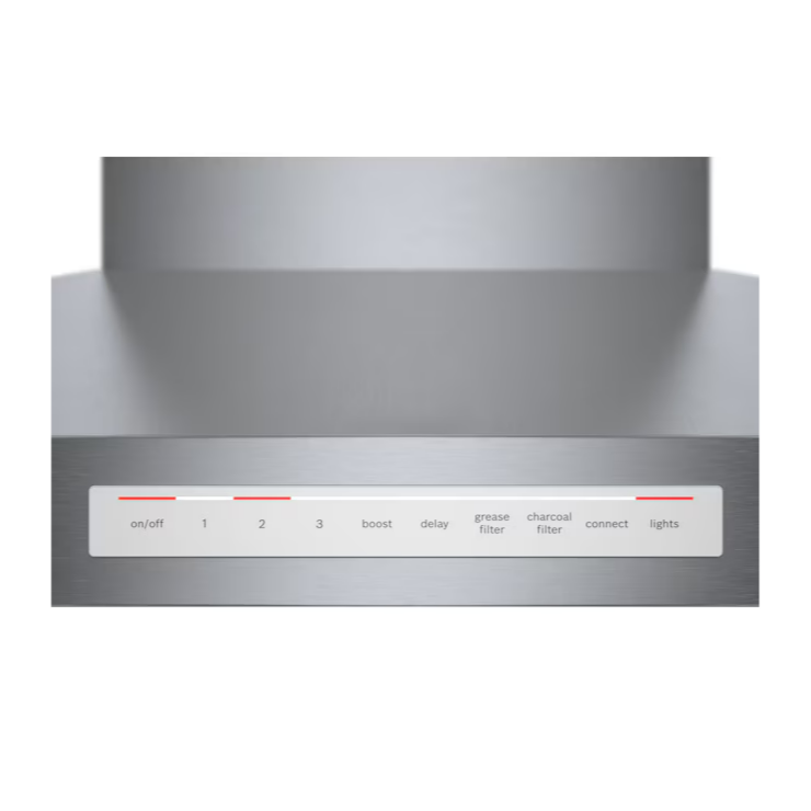 Bosch 30-in 600-CFM Convertible Stainless Steel Wall-Mounted Range Hood