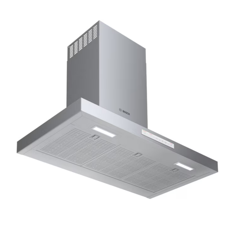 Bosch 30-in 600-CFM Convertible Stainless Steel Wall-Mounted Range Hood