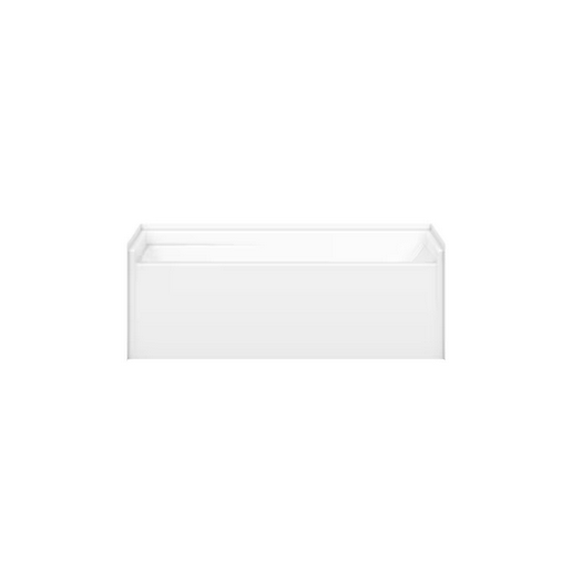 MAAX Vellamo 31.25-in x 60-in White Acrylic Rectangular Alcove bathtub ( Left Drain )