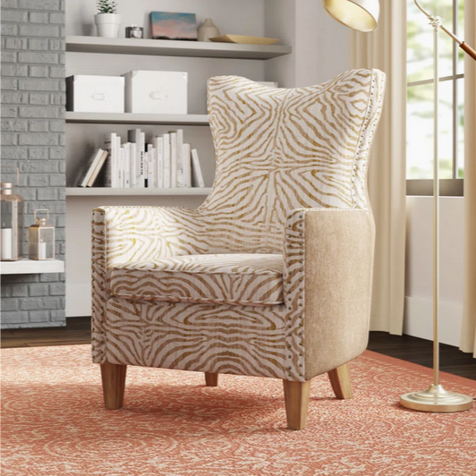 Dragojla Upholstered Armchair by Bungalow Rose