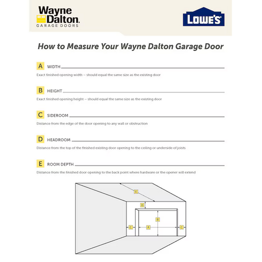 Wayne Dalton Classic Steel Model 9605 9-ft x 7-ft Insulated White Single Garage Door
