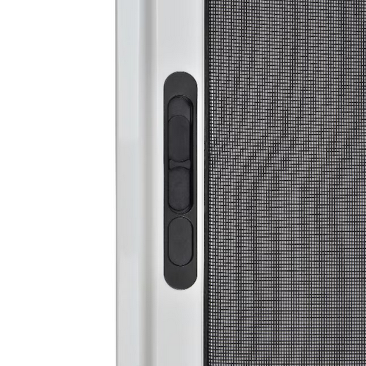 RELIABILT 30-in x 80-in White Aluminum Sliding Single Screen door (Handle Included)