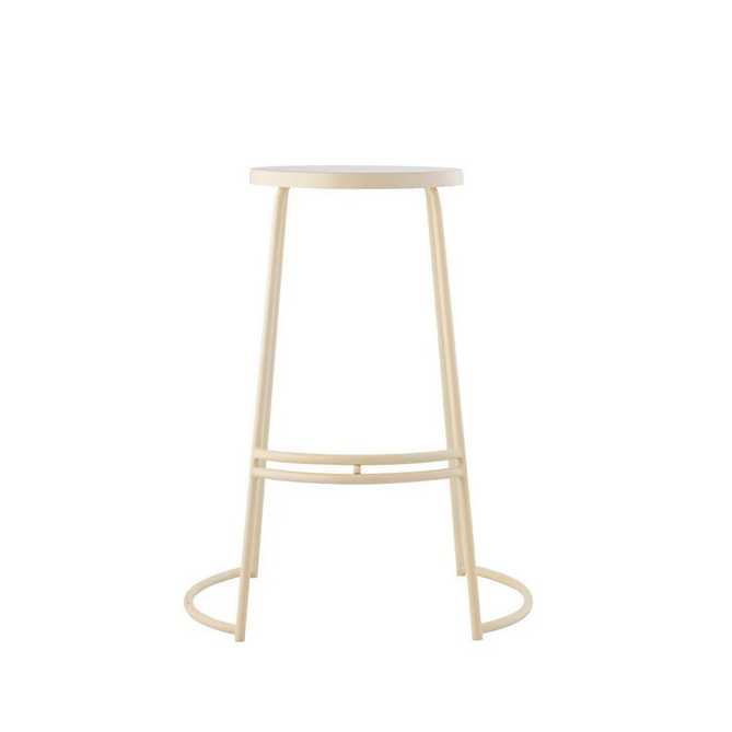 MARIYCH Round Bar Table w/ JONATHAN Y Stool Set