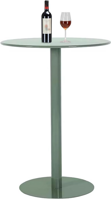 MARIYCH Round Bar Table w/ JONATHAN Y Stool Set