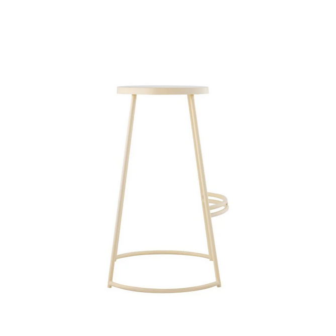 MARIYCH Round Bar Table w/ JONATHAN Y Stool Set
