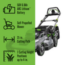 EGO POWER+ 600 Series 56V, 21-in Self-propelled Battery Lawn Mower w/ Battery Included