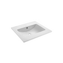 Swiss Madison 24" Rectangular Ceramic Vanity Top Sink with Single Faucet Hole