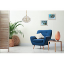 Elegant Decor Home Furnishing 3 -Light Brass Dome Medium Hanging Pendant light