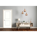 RELIABILT 24" x 80" Hollow core 2-panel square Left hand  Single Prehung Interior Door