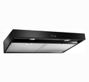 Whirlpool 36 Inch Under Cabinet Range Hood in Black