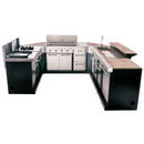 Charbroil Medallion Modular Outdoor Kitchen Corner Cabinet