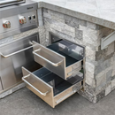 Charbroil Medallion Built-In Grill Cabinet Double Drawer