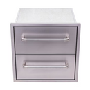 Charbroil Medallion Built-In Grill Cabinet Double Drawer