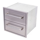 Charbroil Medallion Built-In Grill Cabinet Double Drawer