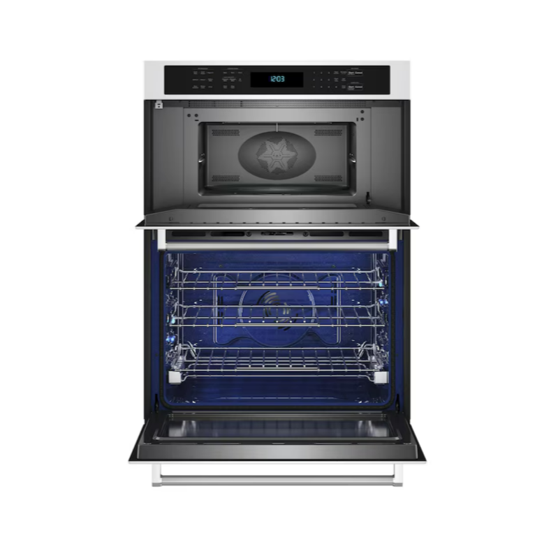 KitchenAid 27" Electric Combination Microwave Wall Oven with Air Fry Mode.
