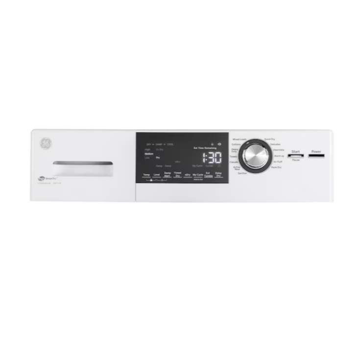 GE 24" 4.1 Cu.Ft. Front Load Ventless Condenser Electric Dryer