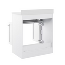 CRAFT + MAIN Reese 30-in White Single Sink Bathroom Vanity w/ White Cultured Marble Top