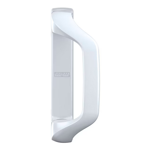 Energy Guide  Milgard V400 Tuscany Series 68" x 93" Jamb White Vinyl Left-hand Sliding Patio Door Glass