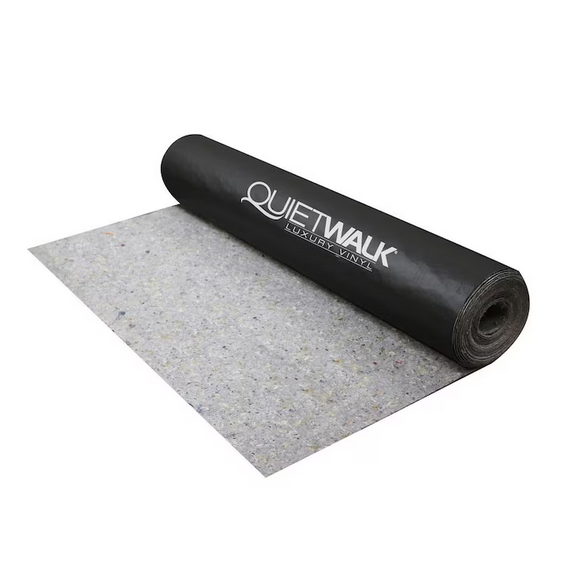 QuietWalk Luxury Vinyl 6-ft W x 60-ft L x 1.4mm Felt Moisture Resistant Underlayment