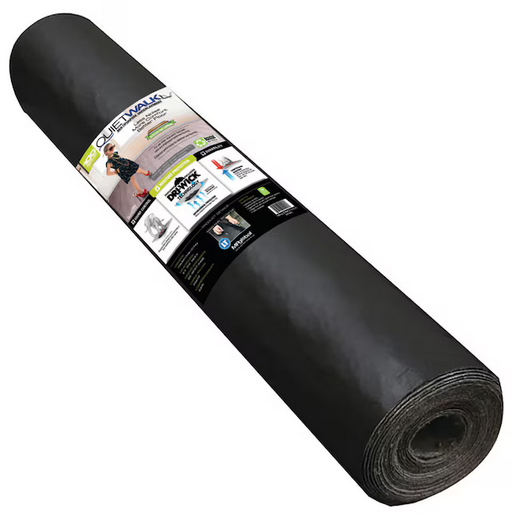 QuietWalk Luxury Vinyl 6-ft W x 60-ft L x 1.4mm Felt Moisture Resistant Underlayment