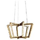 Phila Quartz and Bronze Pendant Light I by Aver