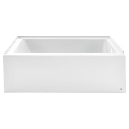 American Standard Studio 32' x 60'White Acrylic Rectangle Alcove Soaking Bathtub Right Hand