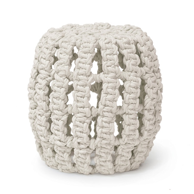 Palecek Annabel Hassock Stool