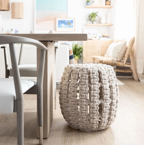 Palecek Annabel Hassock Stool