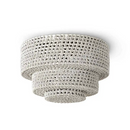 Palecek Veranda 2 Light 18" Wide Flush Mount Ceiling Fixture