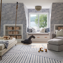 Palecek Veranda 2 Light 18" Wide Flush Mount Ceiling Fixture