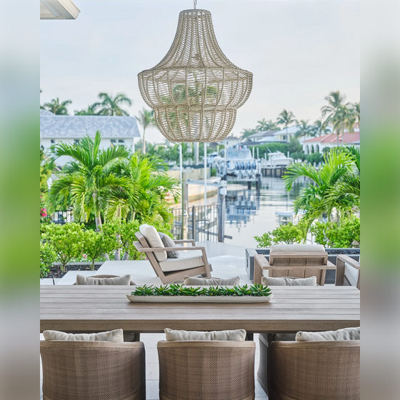 Palecek Gabriella Outdoor Chandelier