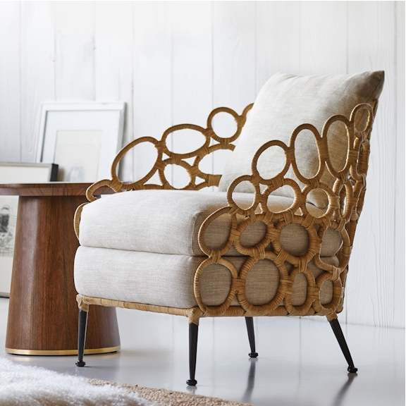 Palecek Ella Lounge Chair Natural