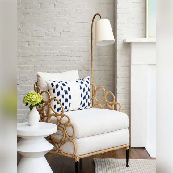 Palecek Ella Lounge Chair Natural