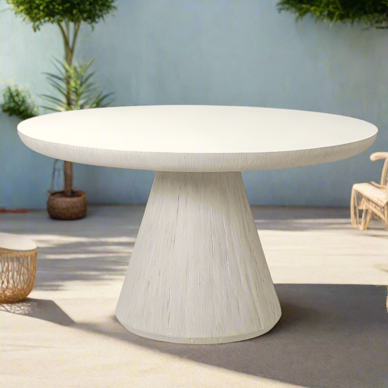 Palecek Sierra Outdoor Dining Table, Oak