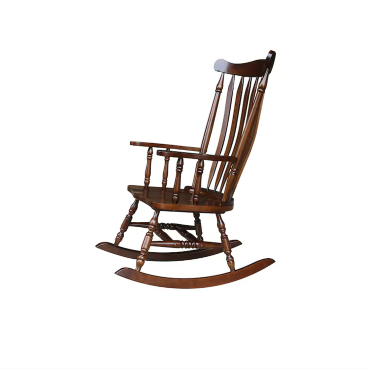 International Concepts Casual Espresso Rocking Chair