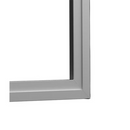 Milgard V250 Style Line Series 95.5" x 47.5" White Vinyl Sliding Window