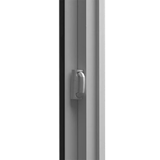 Milgard V250 Style Line Series 95.5" x 47.5" White Vinyl Sliding Window