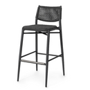 Palecek Cody Outdoor 30" Barstool, Midnight