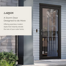 LARSON Platinum Secure Screen 32" x 81" Aluminum Surface mount Right Hand Security Door