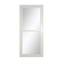 LARSON Tradewinds 30" x 80" White Aluminum Reversible Hinge Storm Door w/ Retractable Screen